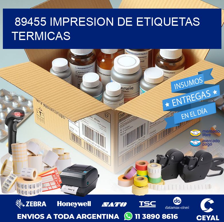 89455 IMPRESION DE ETIQUETAS TERMICAS