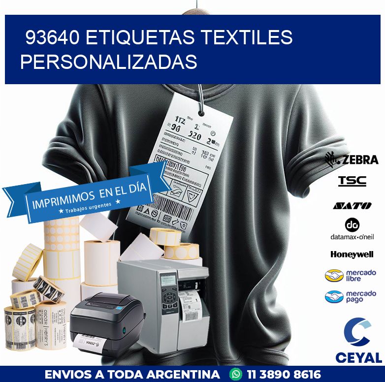93640 ETIQUETAS TEXTILES PERSONALIZADAS