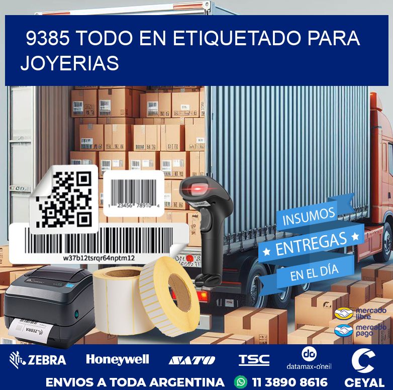 9385 TODO EN ETIQUETADO PARA JOYERIAS