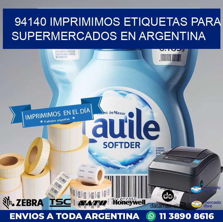94140 IMPRIMIMOS ETIQUETAS PARA SUPERMERCADOS EN ARGENTINA