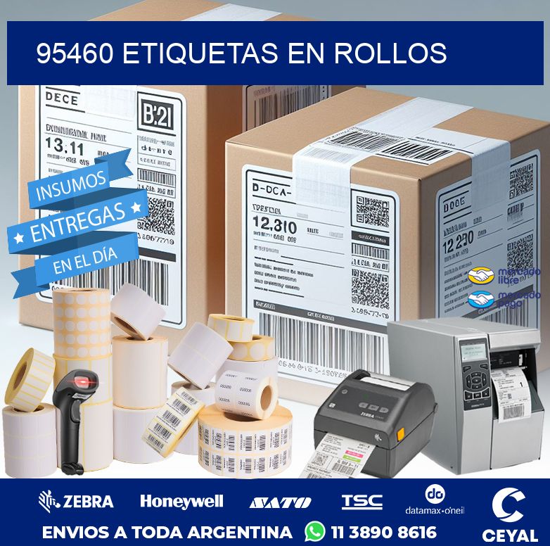 95460 ETIQUETAS EN ROLLOS