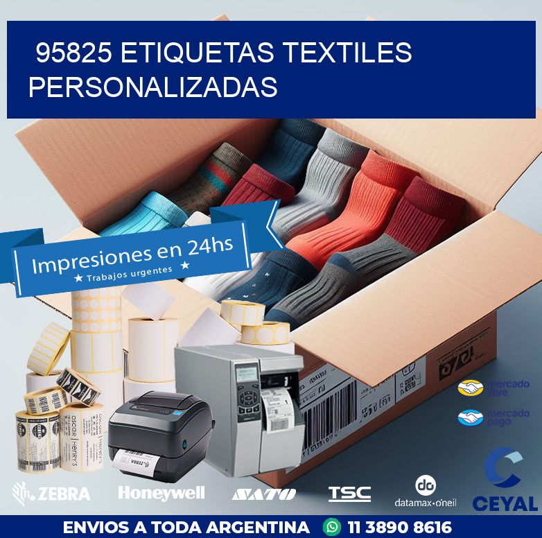 95825 ETIQUETAS TEXTILES PERSONALIZADAS