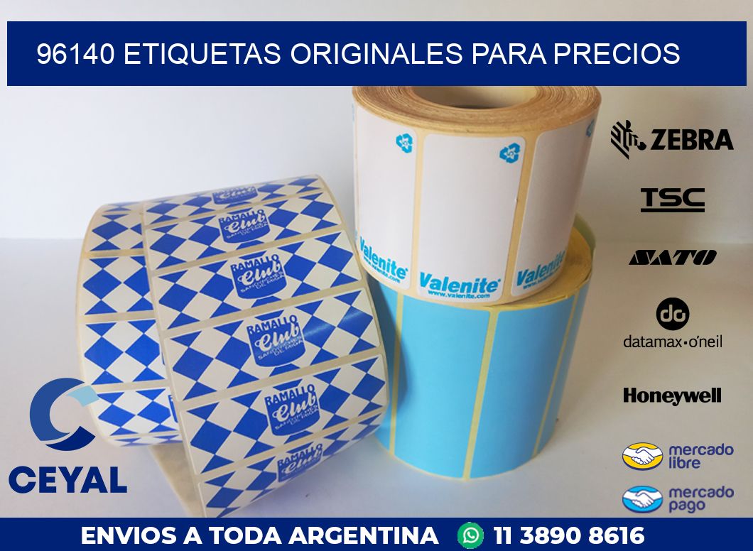 96140 ETIQUETAS ORIGINALES PARA PRECIOS
