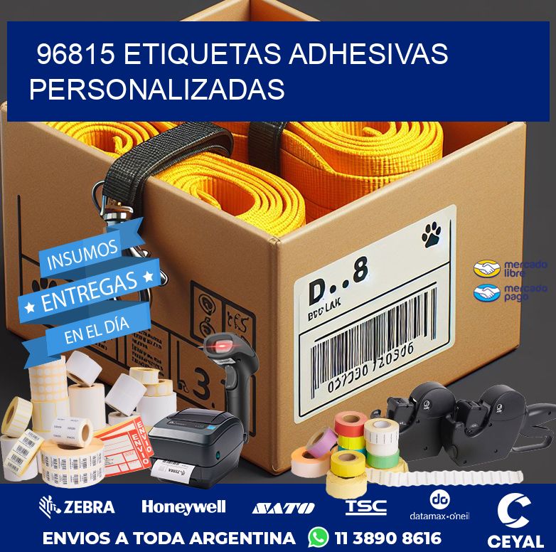 96815 ETIQUETAS ADHESIVAS PERSONALIZADAS
