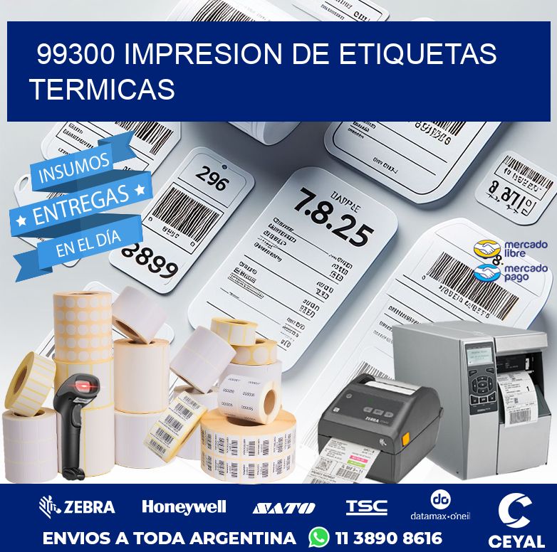 99300 IMPRESION DE ETIQUETAS TERMICAS