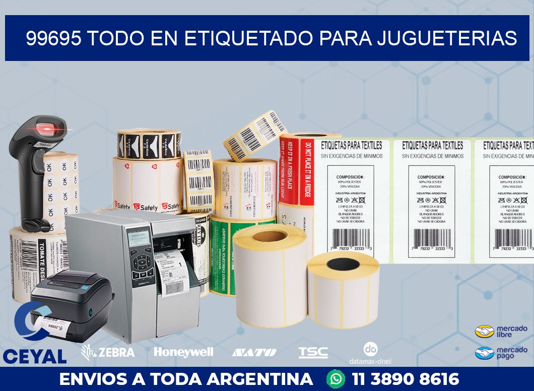 99695 TODO EN ETIQUETADO PARA JUGUETERIAS