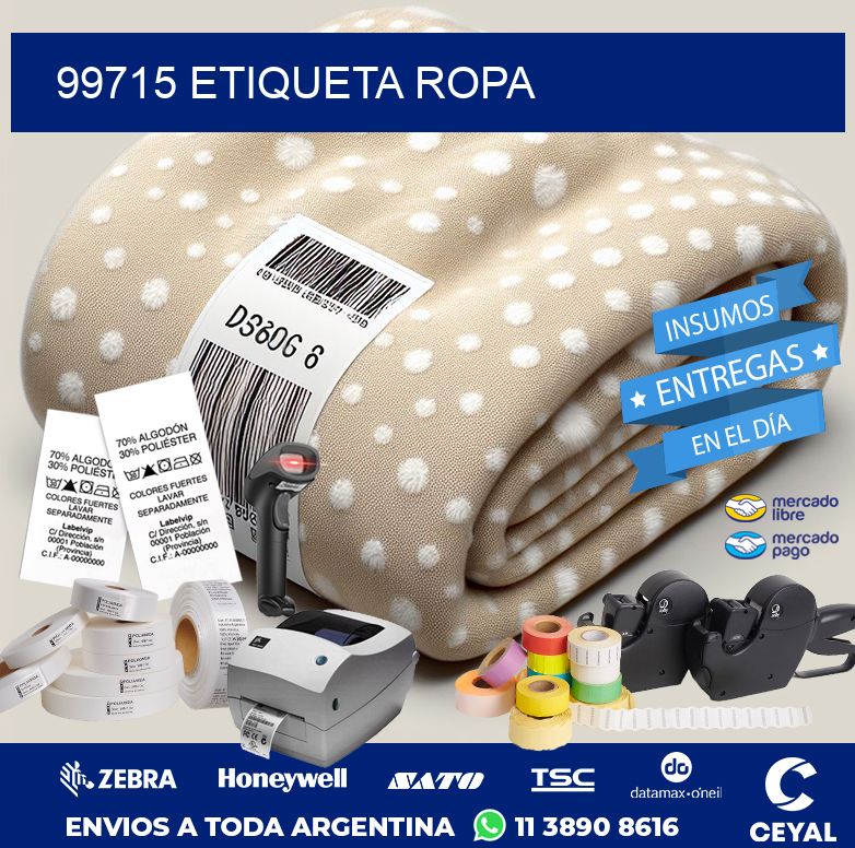 99715 ETIQUETA ROPA