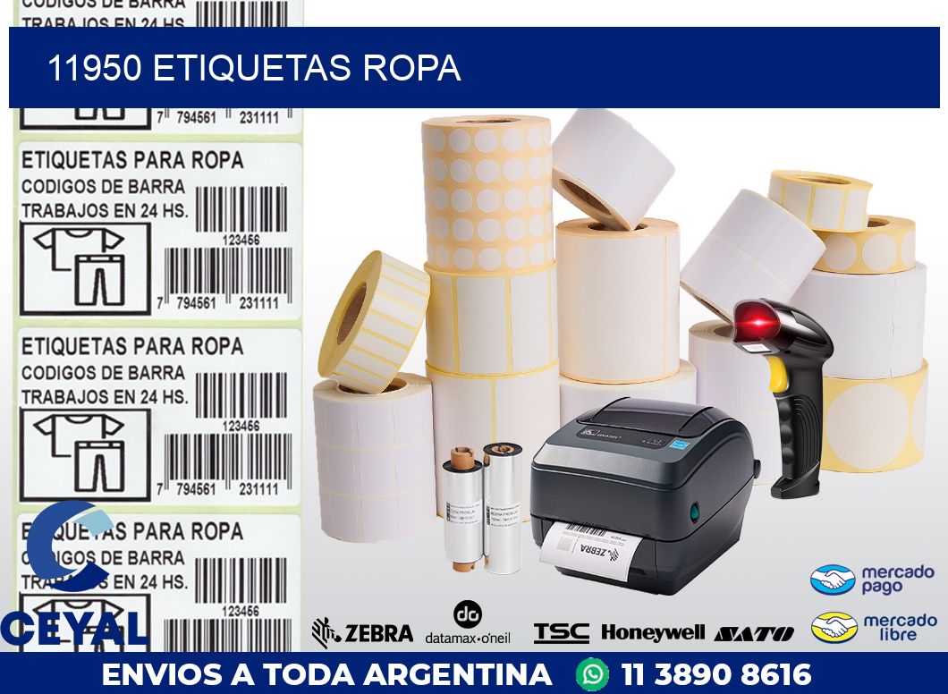 11950 ETIQUETAS ROPA