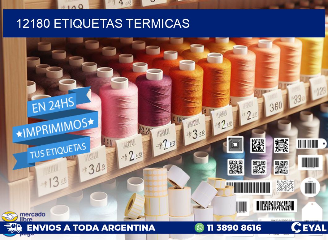 12180 ETIQUETAS TERMICAS