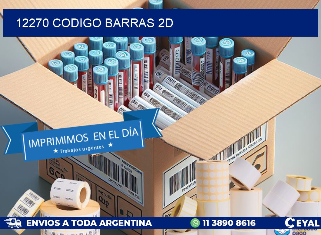 12270 CODIGO BARRAS 2D