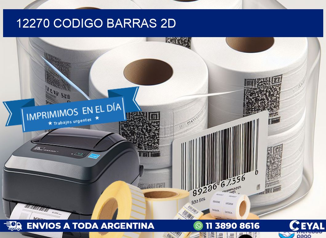 12270 CODIGO BARRAS 2D