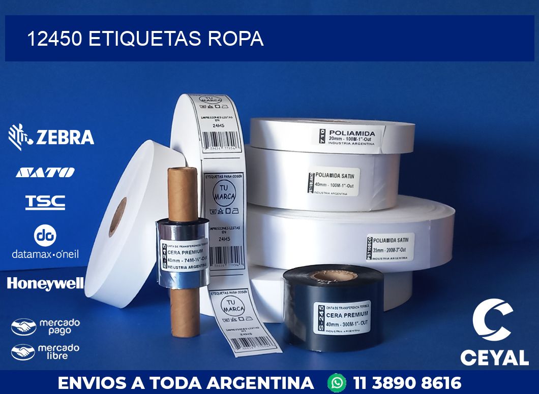 12450 ETIQUETAS ROPA