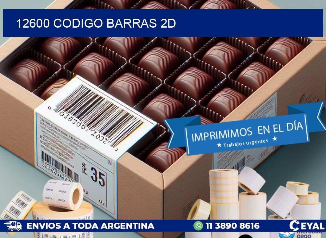 12600 CODIGO BARRAS 2D