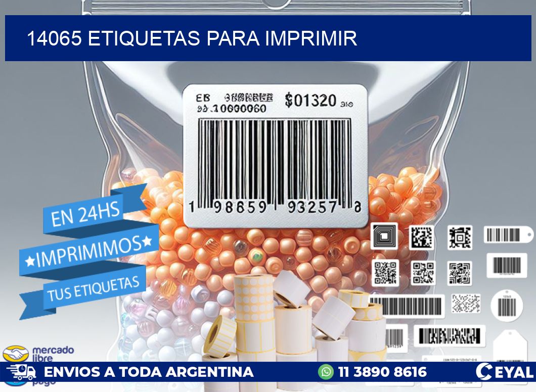 14065 ETIQUETAS PARA IMPRIMIR