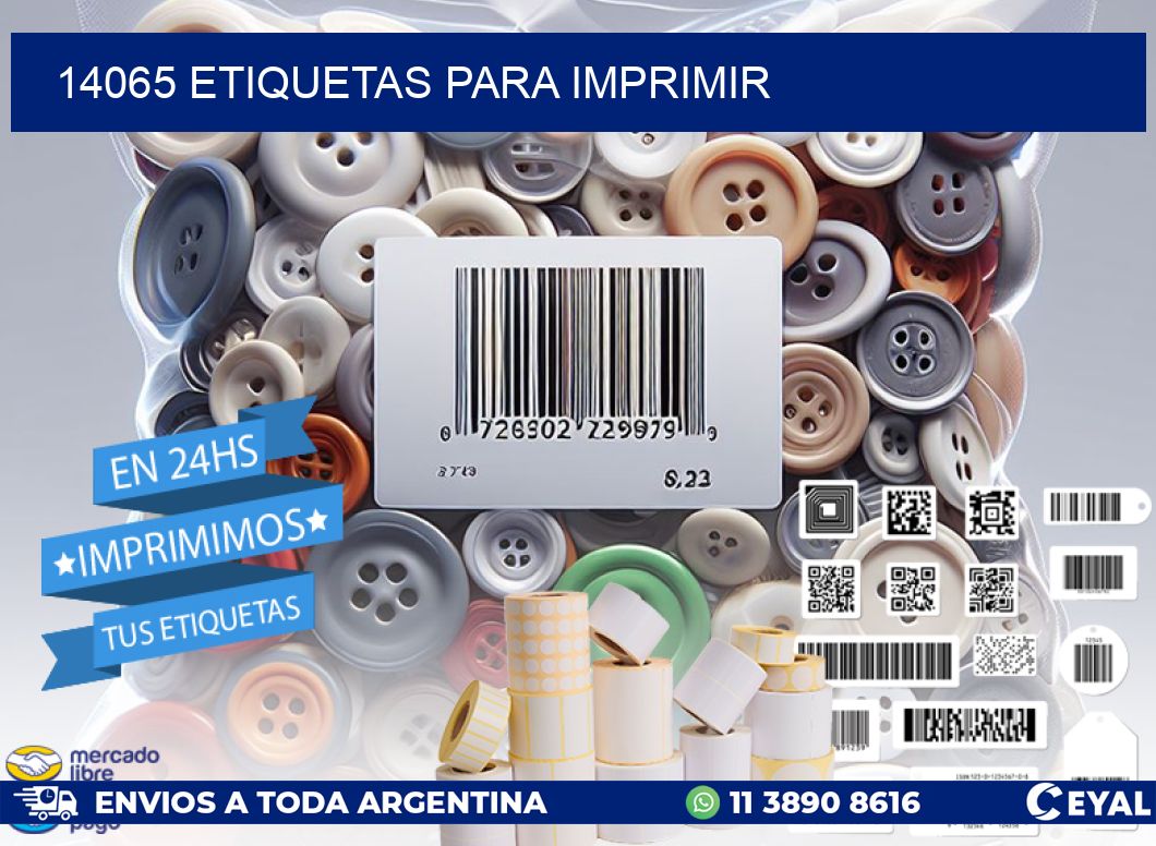 14065 ETIQUETAS PARA IMPRIMIR