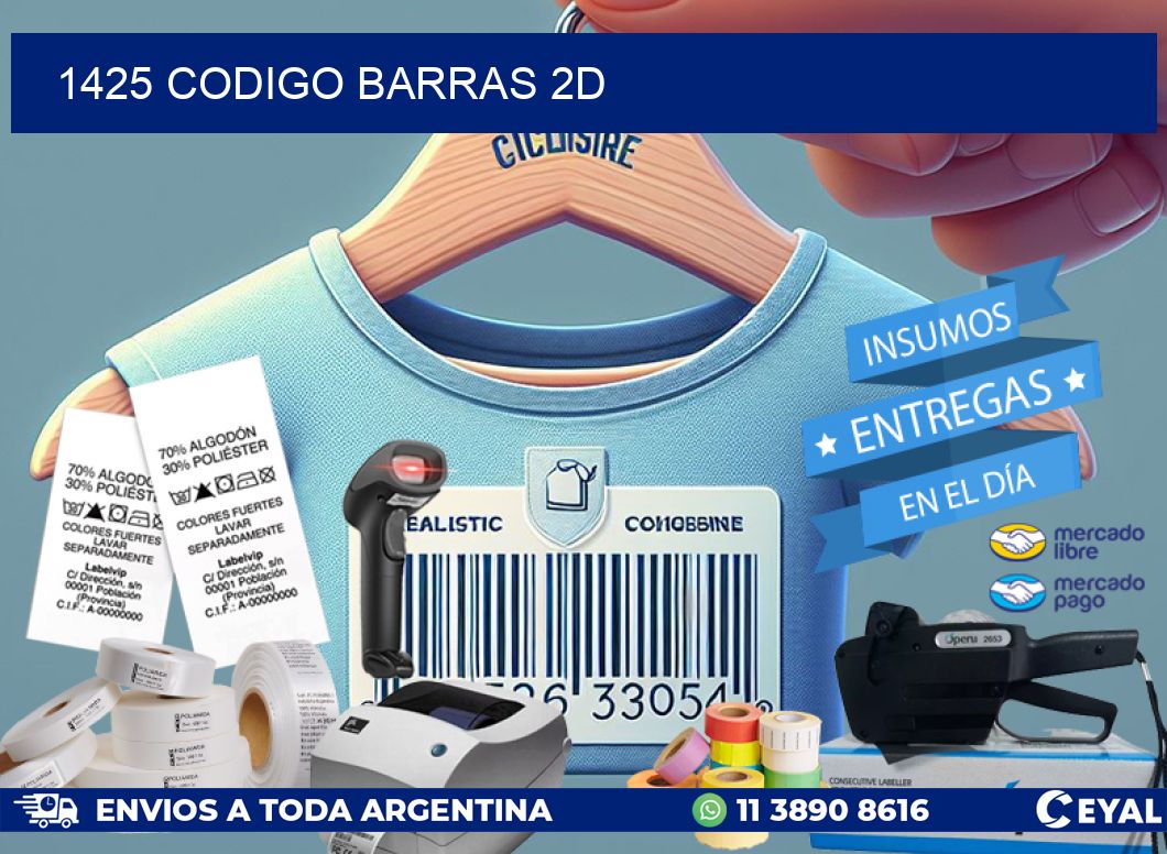 1425 CODIGO BARRAS 2D