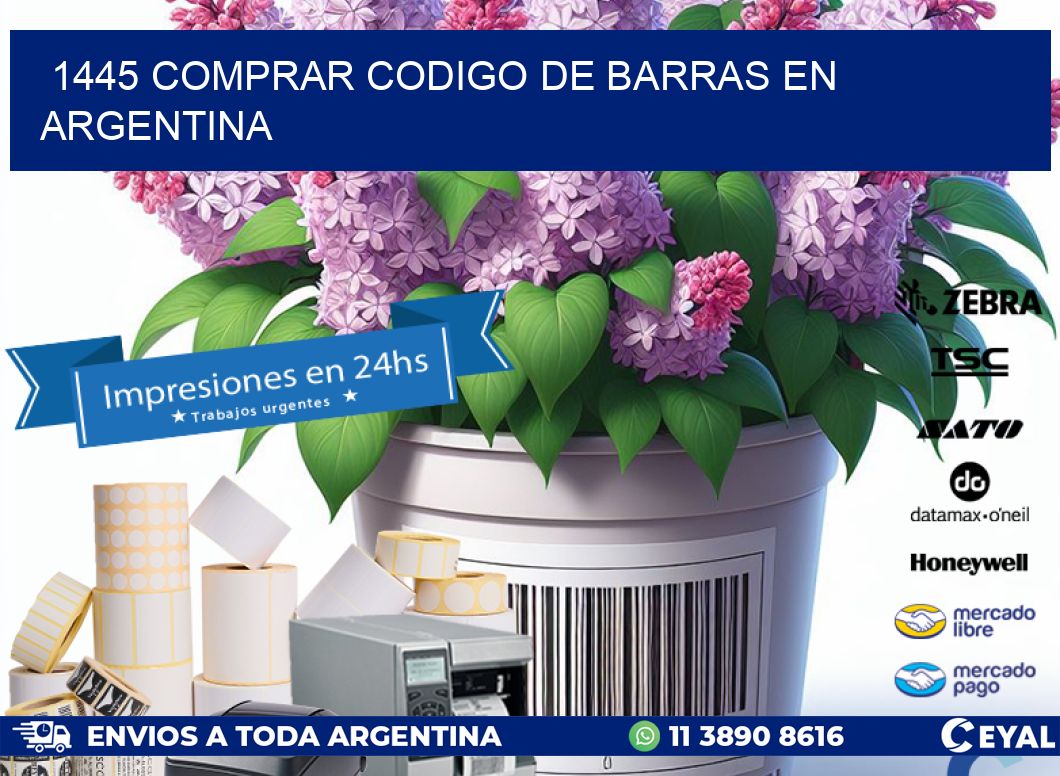 1445 Comprar Codigo de Barras en Argentina