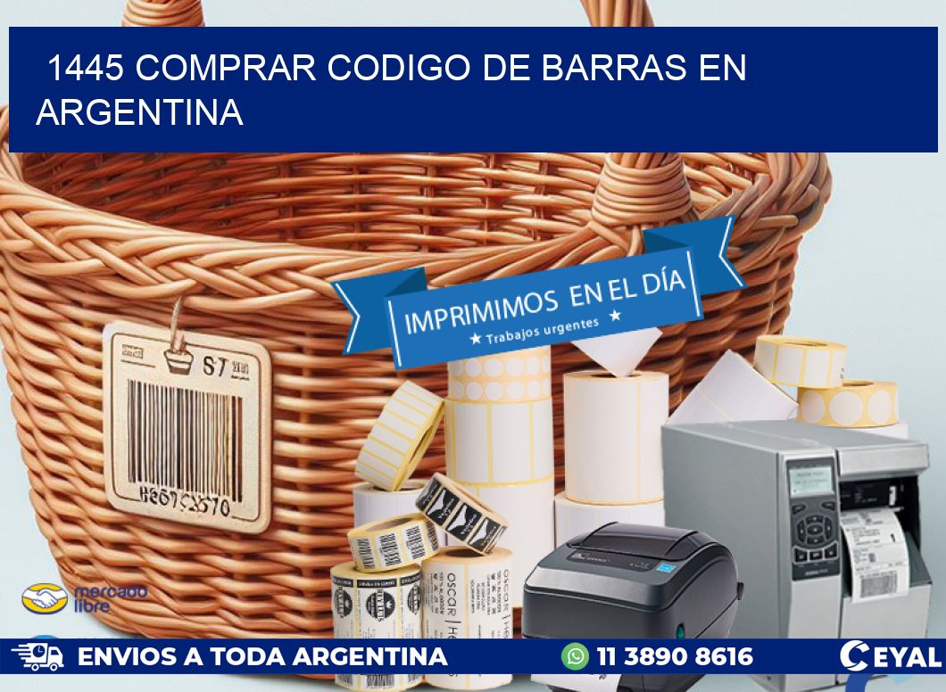 1445 Comprar Codigo de Barras en Argentina