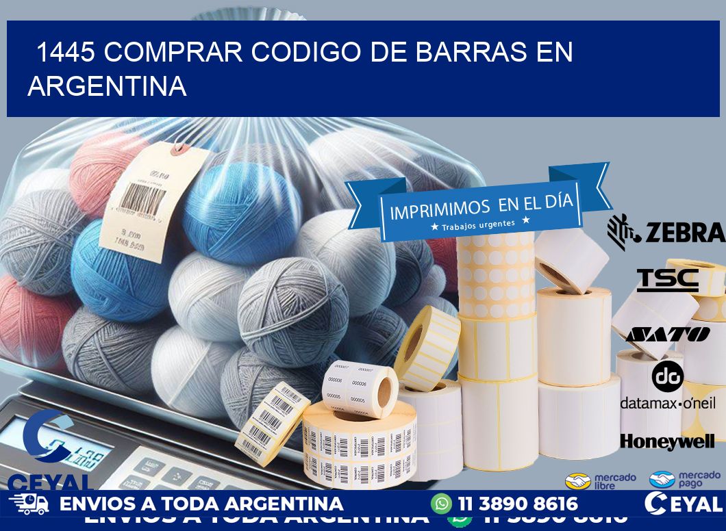 1445 Comprar Codigo de Barras en Argentina