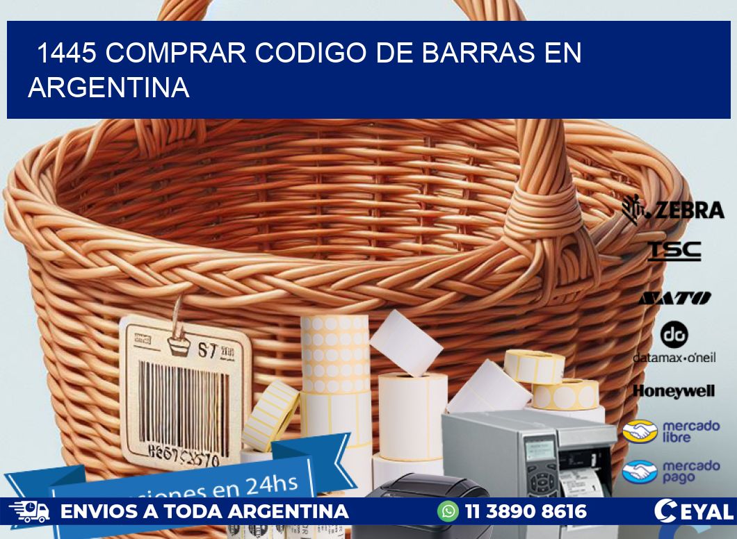 1445 Comprar Codigo de Barras en Argentina
