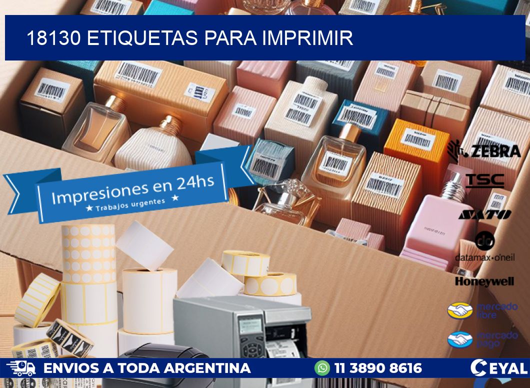 18130 ETIQUETAS PARA IMPRIMIR
