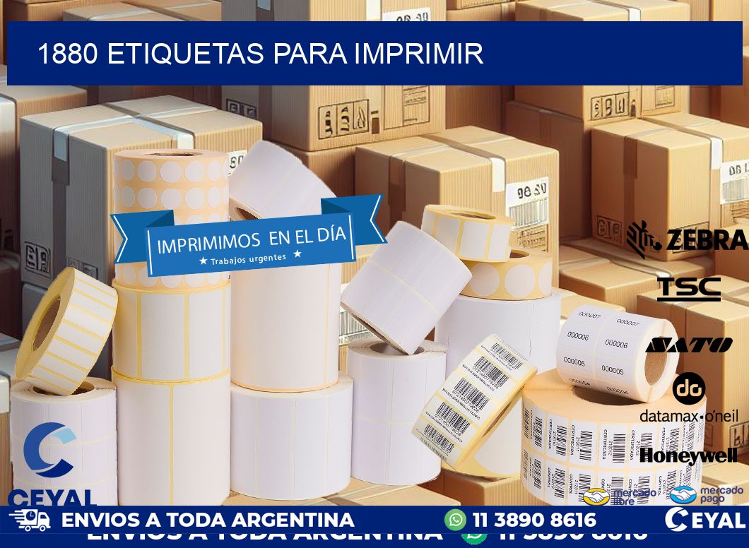 1880 ETIQUETAS PARA IMPRIMIR