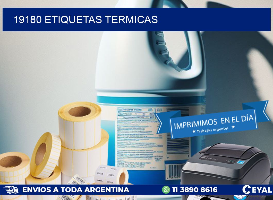 19180 ETIQUETAS TERMICAS