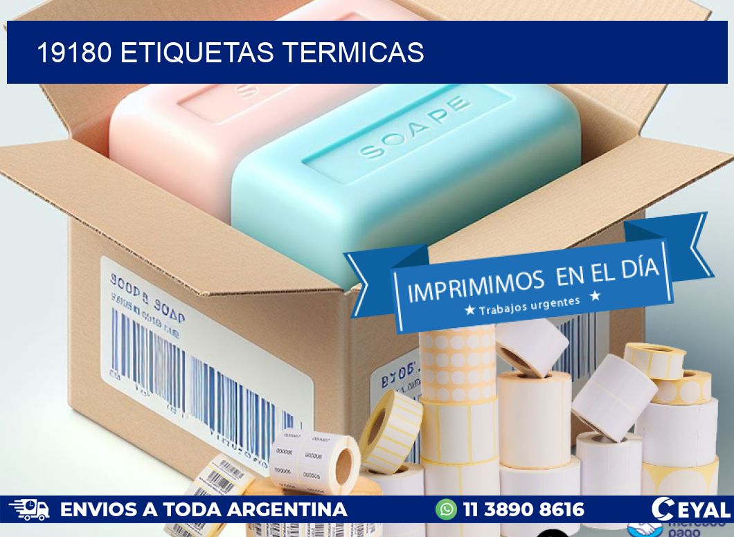 19180 ETIQUETAS TERMICAS