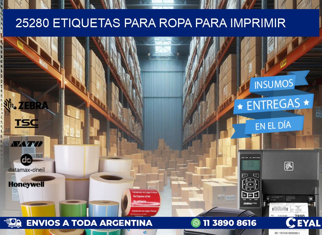 25280 ETIQUETAS PARA ROPA PARA IMPRIMIR