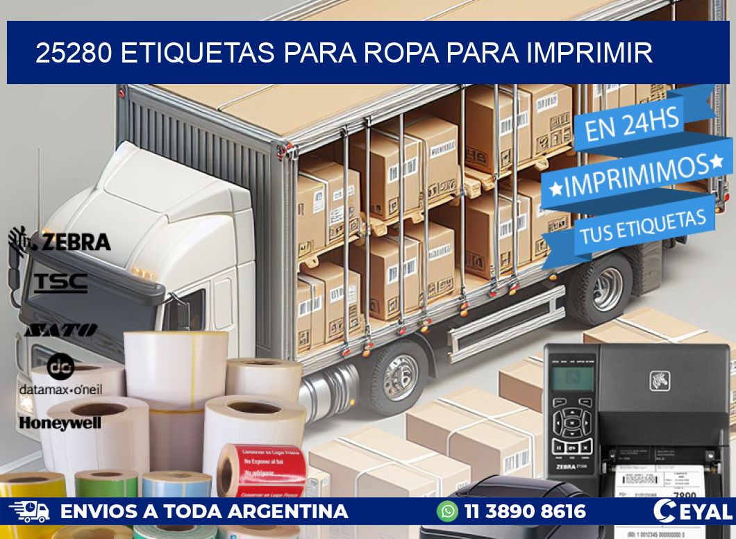 25280 ETIQUETAS PARA ROPA PARA IMPRIMIR