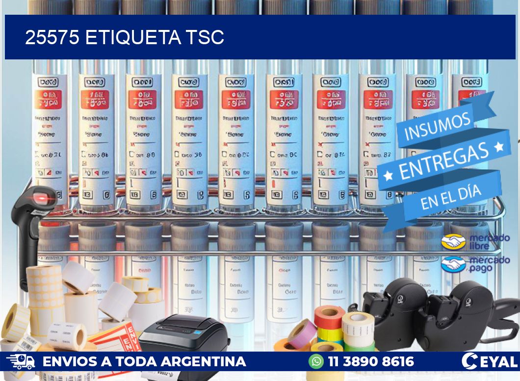 25575 etiqueta tsc