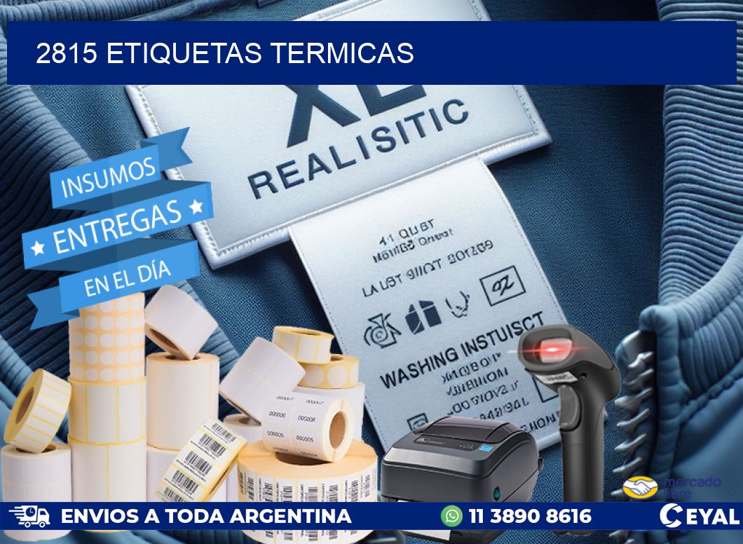 2815 ETIQUETAS TERMICAS