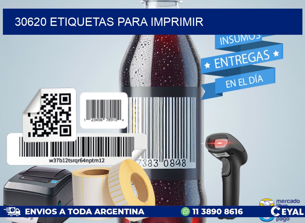 30620 ETIQUETAS PARA IMPRIMIR