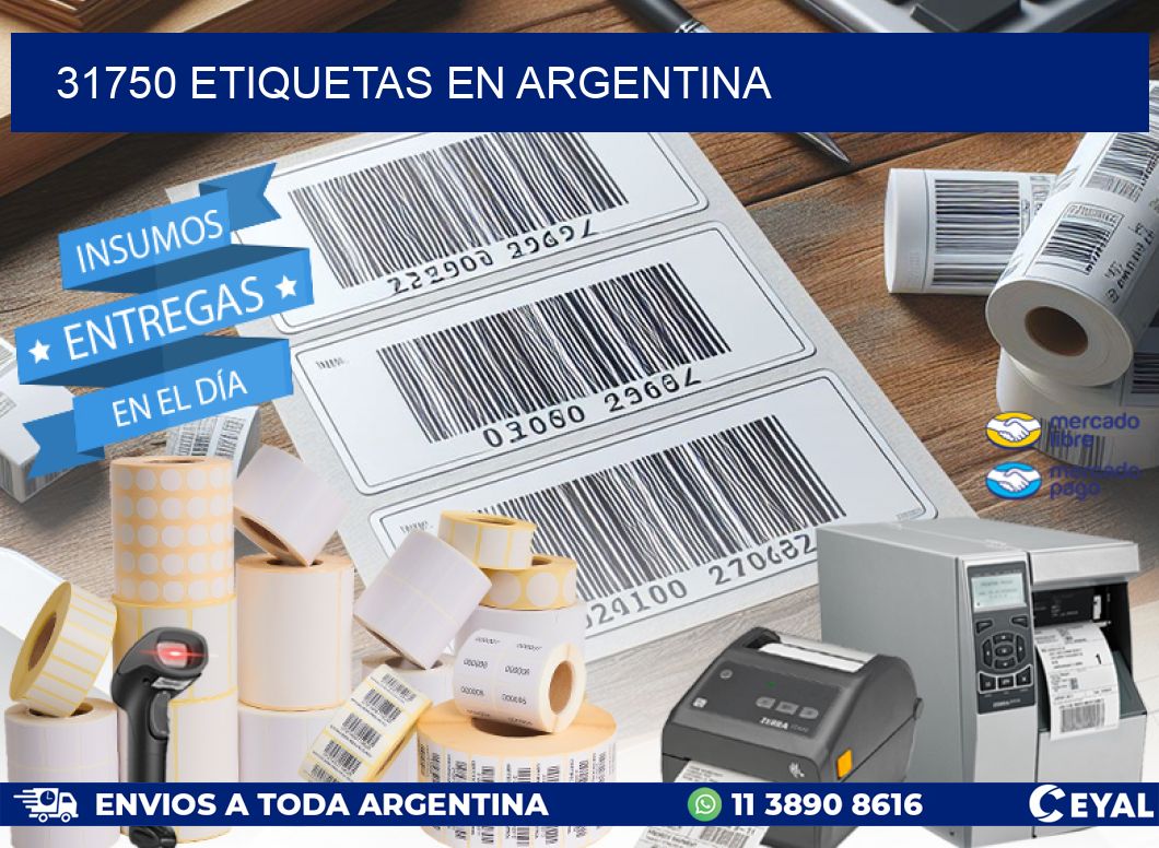31750 etiquetas en argentina