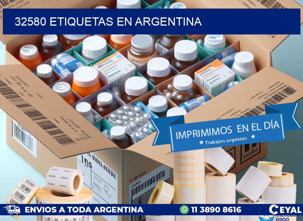 32580 etiquetas en argentina