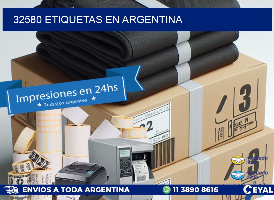 32580 etiquetas en argentina