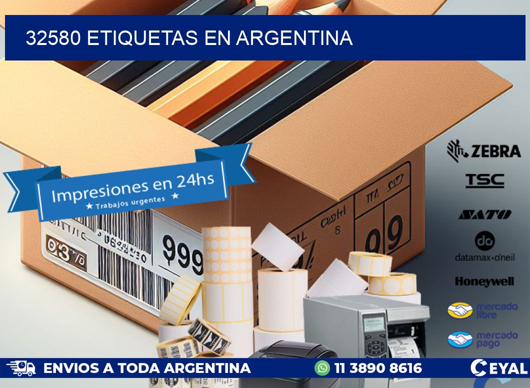 32580 etiquetas en argentina
