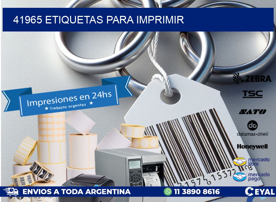 41965 ETIQUETAS PARA IMPRIMIR