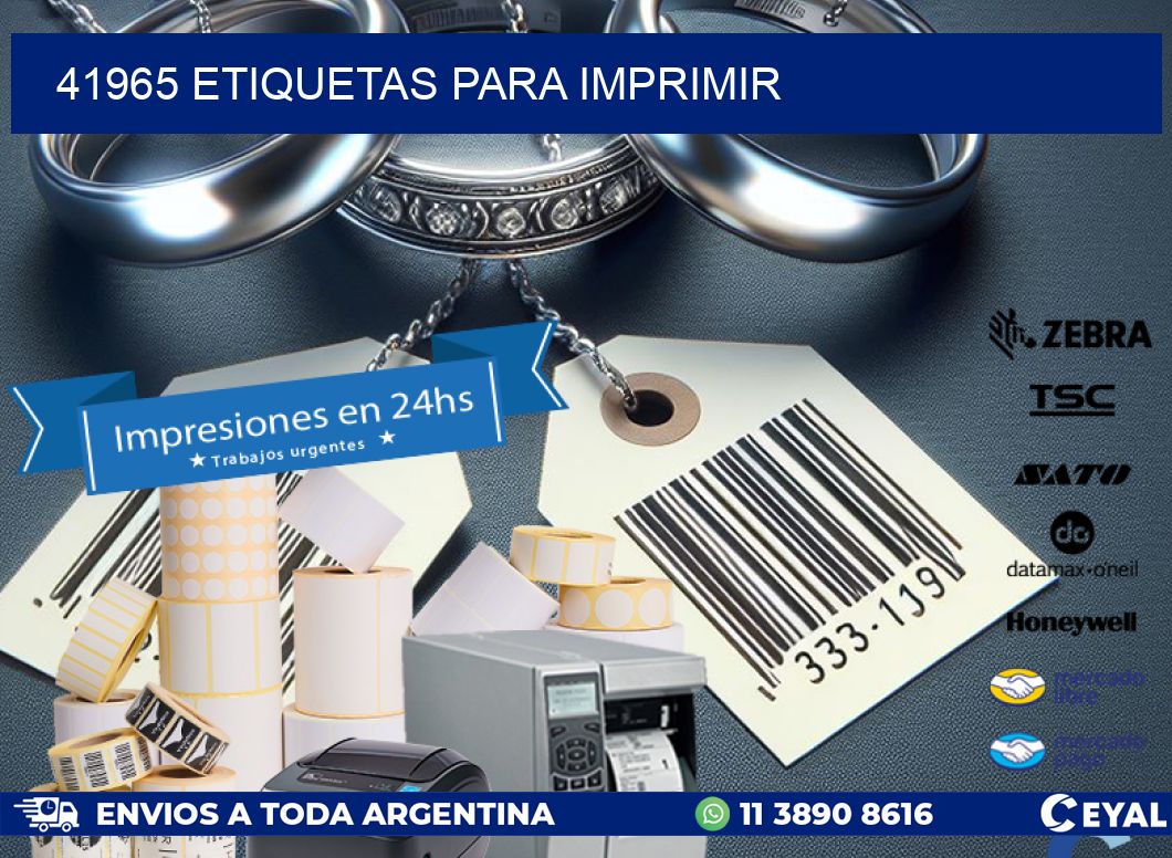 41965 ETIQUETAS PARA IMPRIMIR