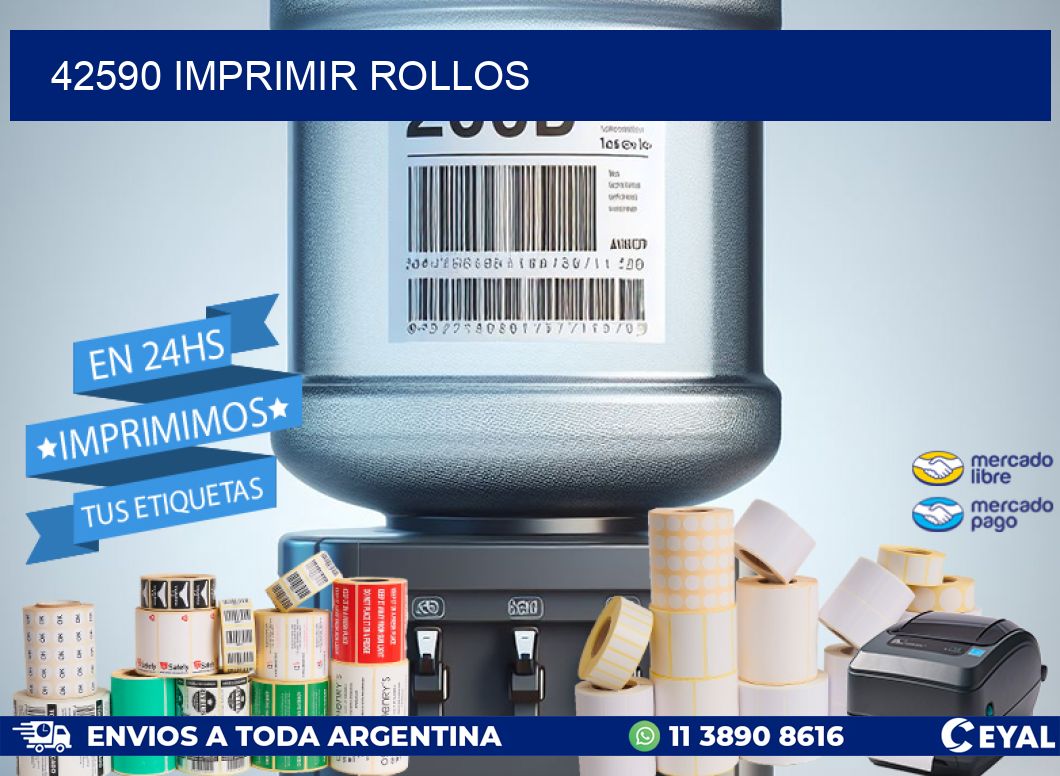 42590 imprimir rollos