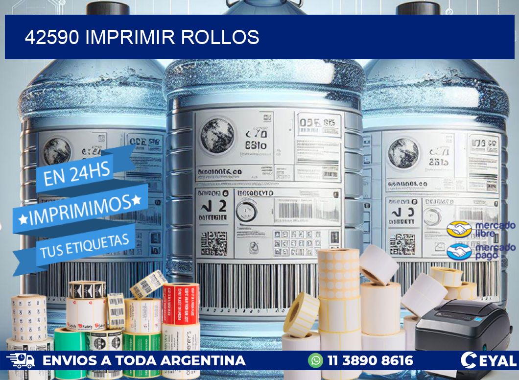 42590 imprimir rollos