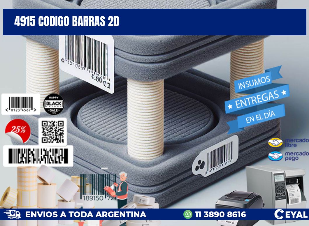4915 CODIGO BARRAS 2D