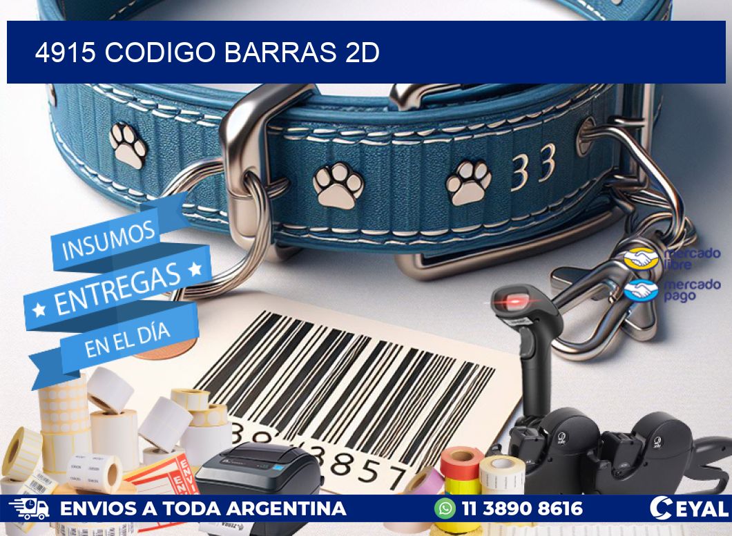4915 CODIGO BARRAS 2D