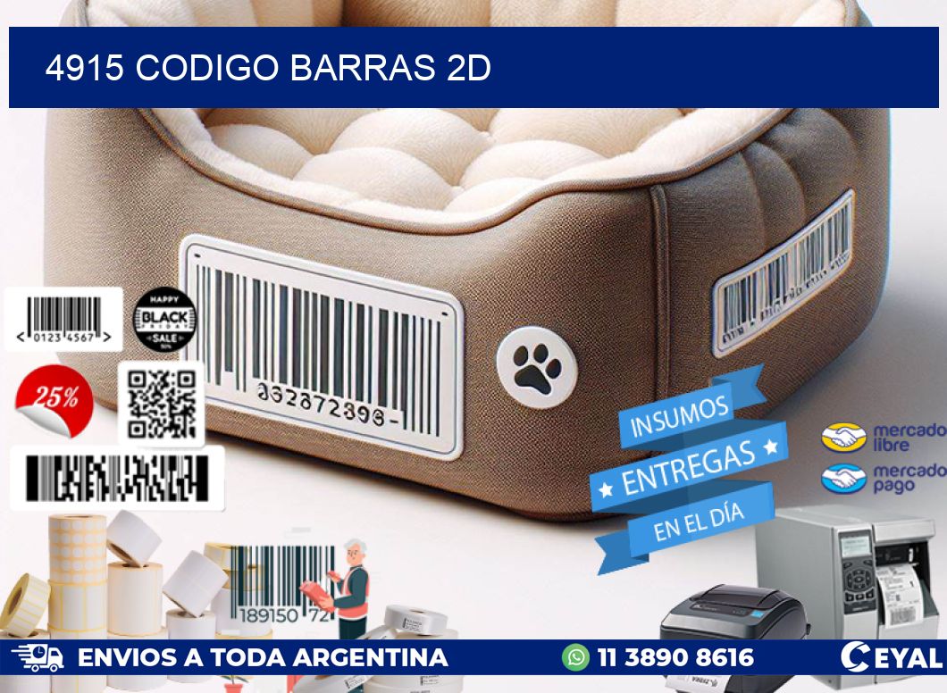 4915 CODIGO BARRAS 2D