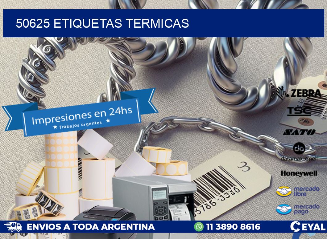 50625 ETIQUETAS TERMICAS