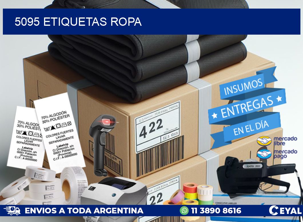 5095 ETIQUETAS ROPA