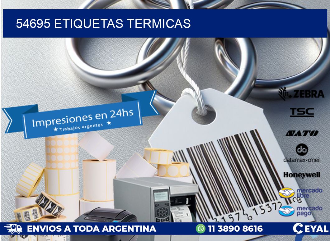 54695 ETIQUETAS TERMICAS