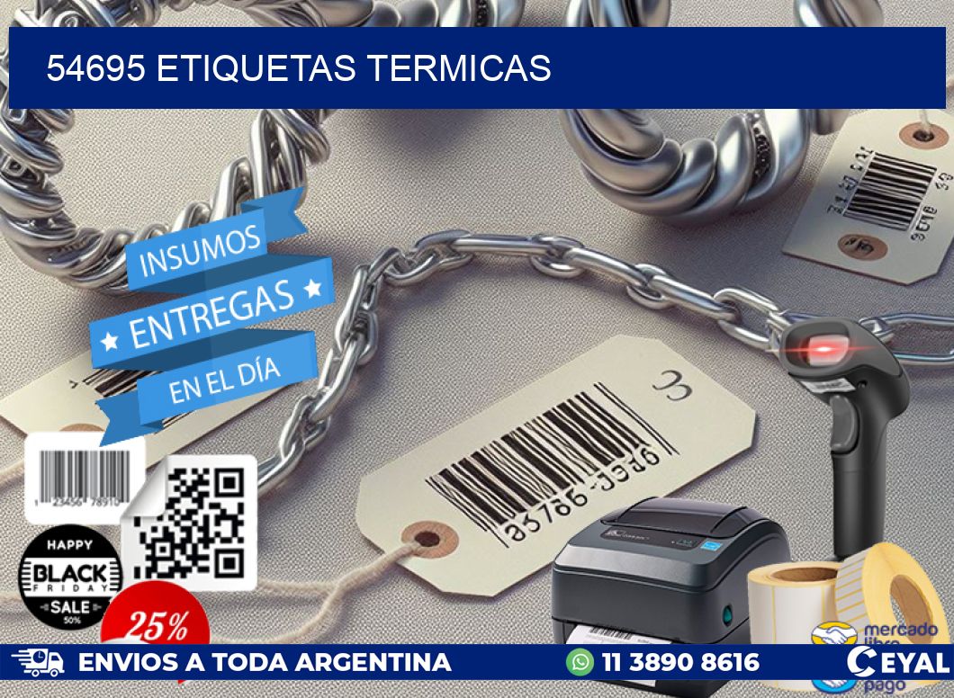 54695 ETIQUETAS TERMICAS