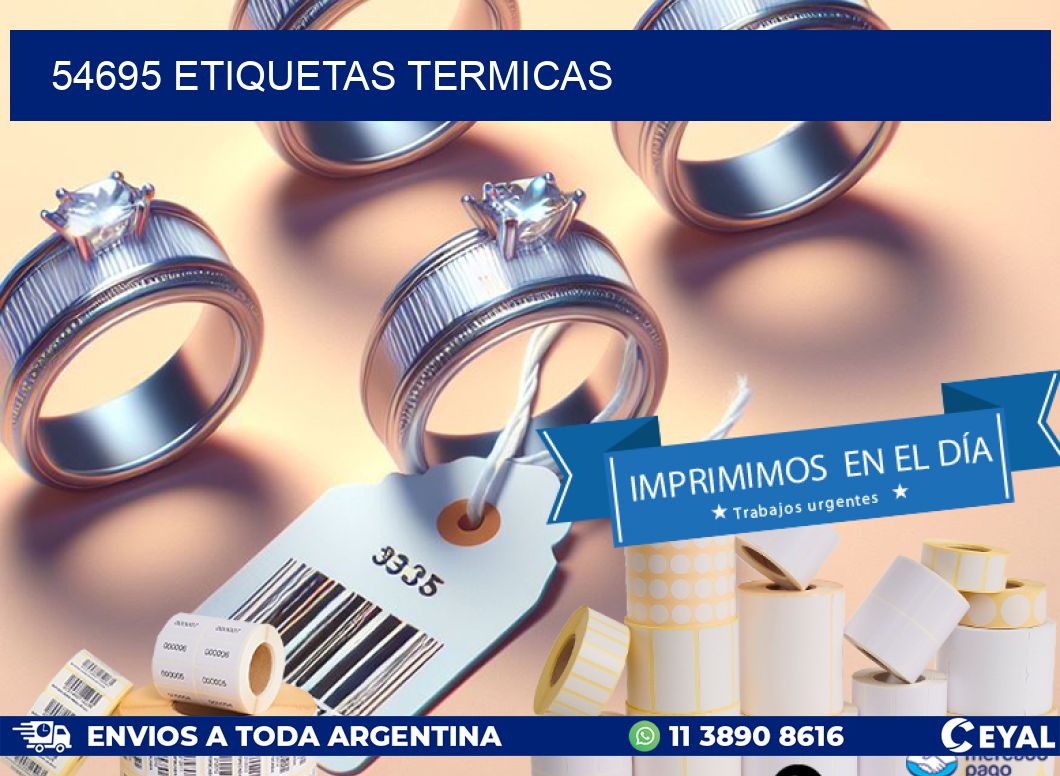 54695 ETIQUETAS TERMICAS
