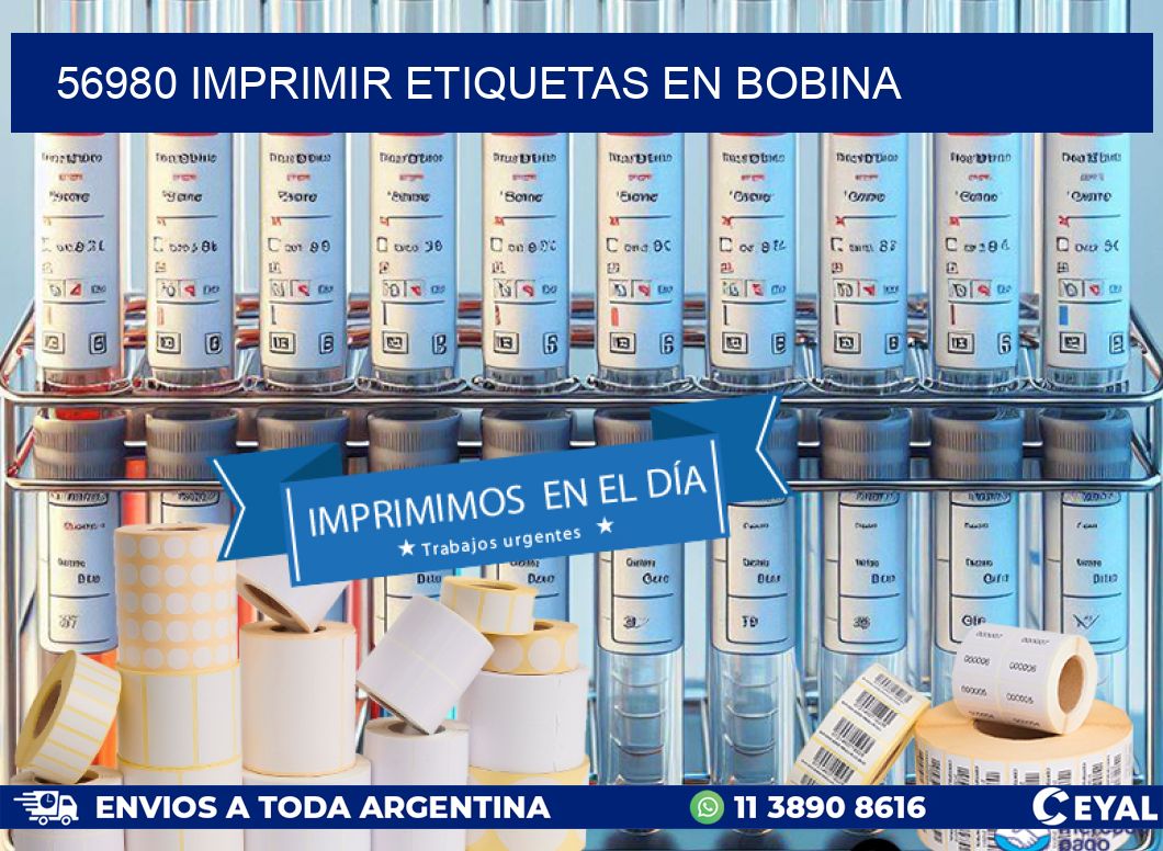 56980 imprimir etiquetas en bobina